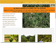 Tablet Screenshot of butricogroves.com